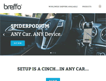 Tablet Screenshot of breffo.com